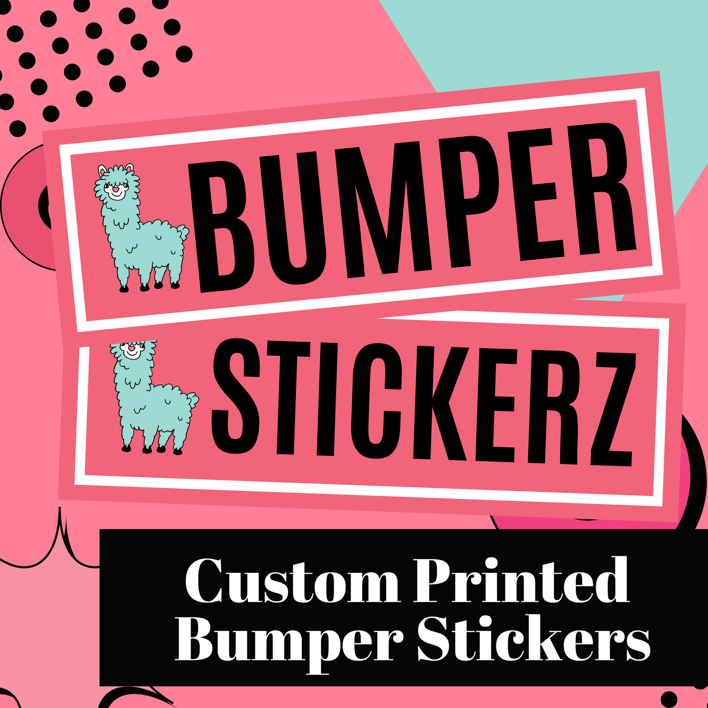 Custom Printed Bumper Sticker