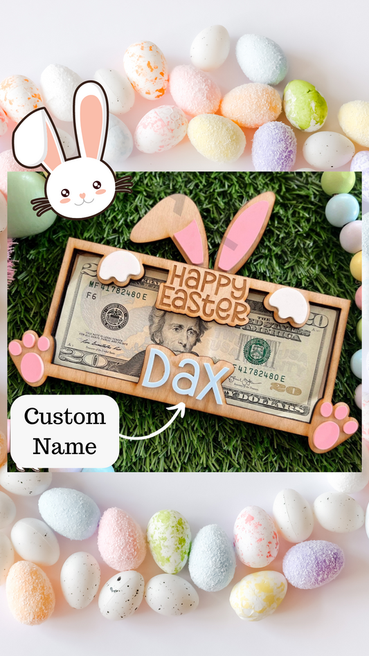 Custom Easter Money Holder