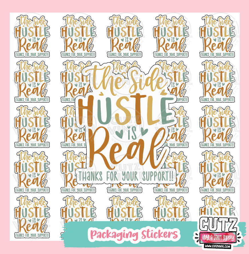 The Side Hustle Is Real Stickers