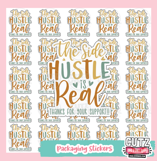 The Side Hustle Is Real Stickers