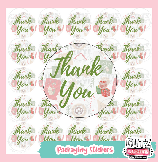 Thank You Presents Stickers