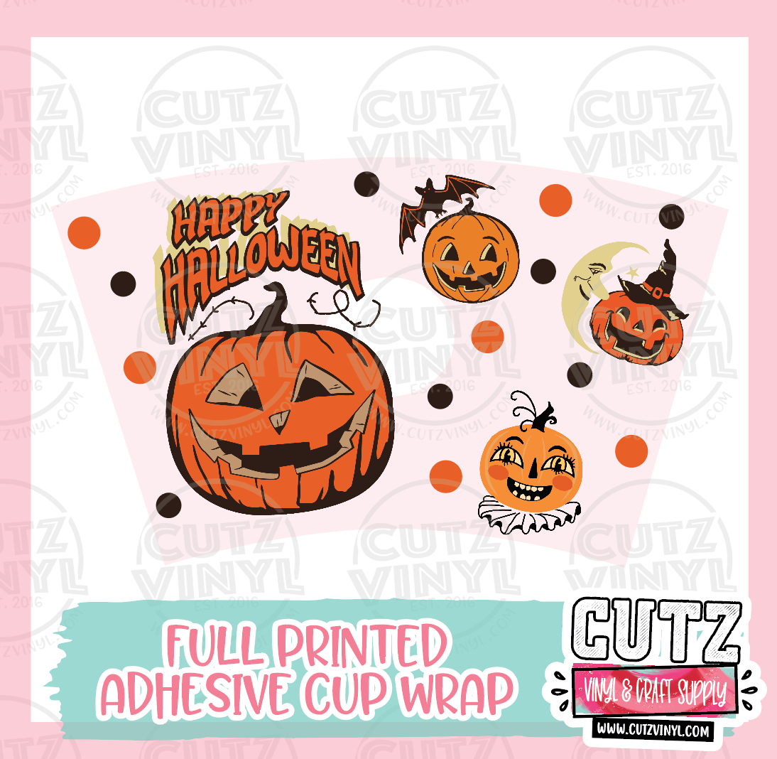 Old Fashioned Pumpkin Cup Wrap