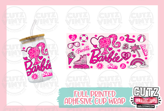 Babes Glass Can Cup Wrap