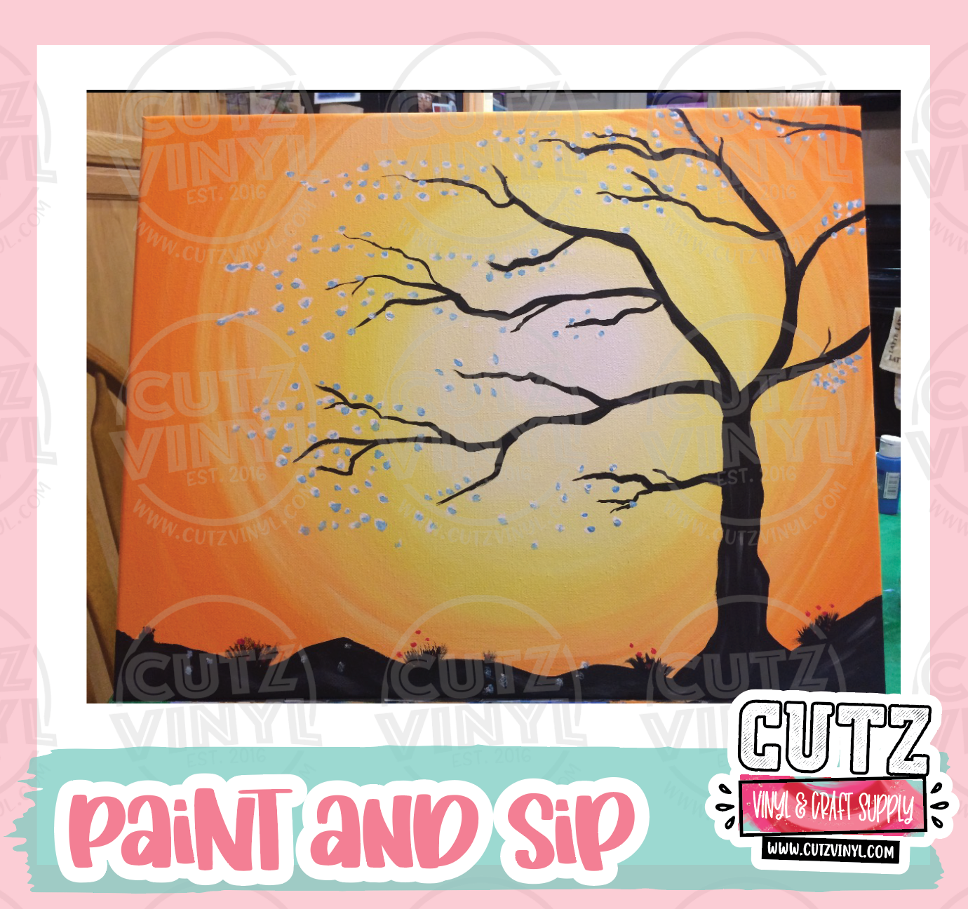 Paint and Sip - October 15th 1-3pm