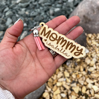 Personalized Keychain MUST BE ORDERED TODAY MAY 5th to GUARANTEE Shipping MONDAY MAY 8TH  We DO NOT GUARANTEE DELIVERY BY MOTHERS DAY