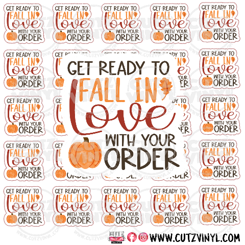 Get Ready to Fall in love with your order