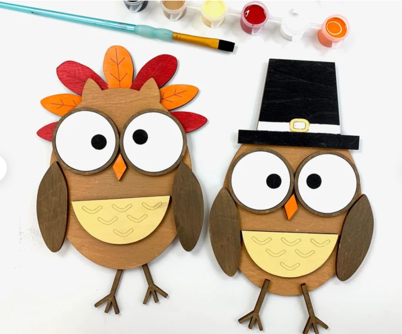 Turkey Owl DIY Paint Kit