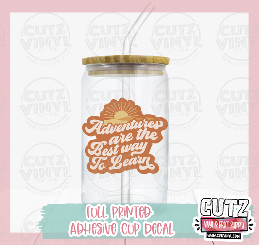 Adventures Cup Decal