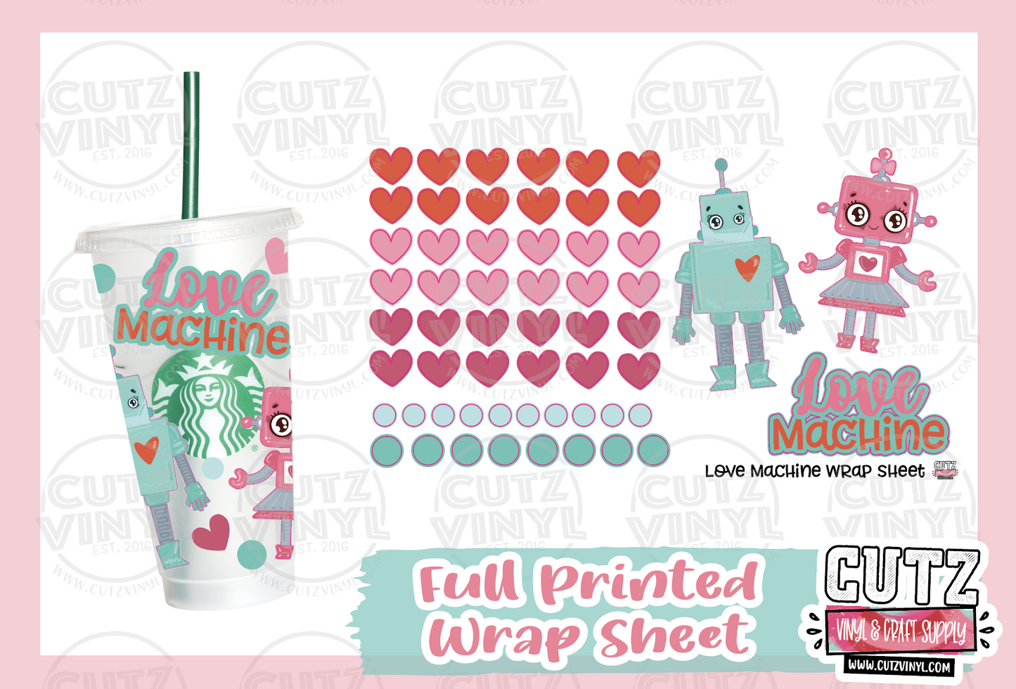Love Machine Wrap Sheet