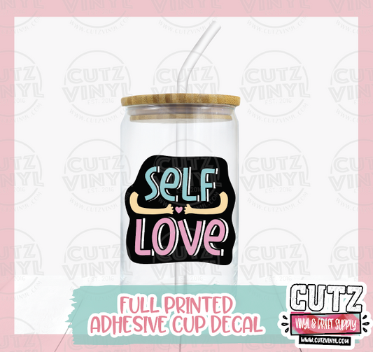Self Love Cup Decal
