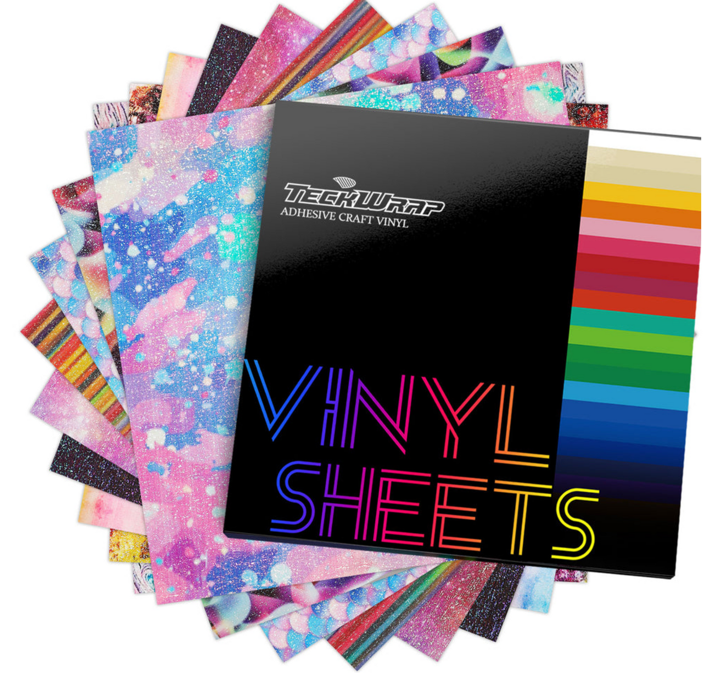 Glitter Brush Vinyl Sheets Pack