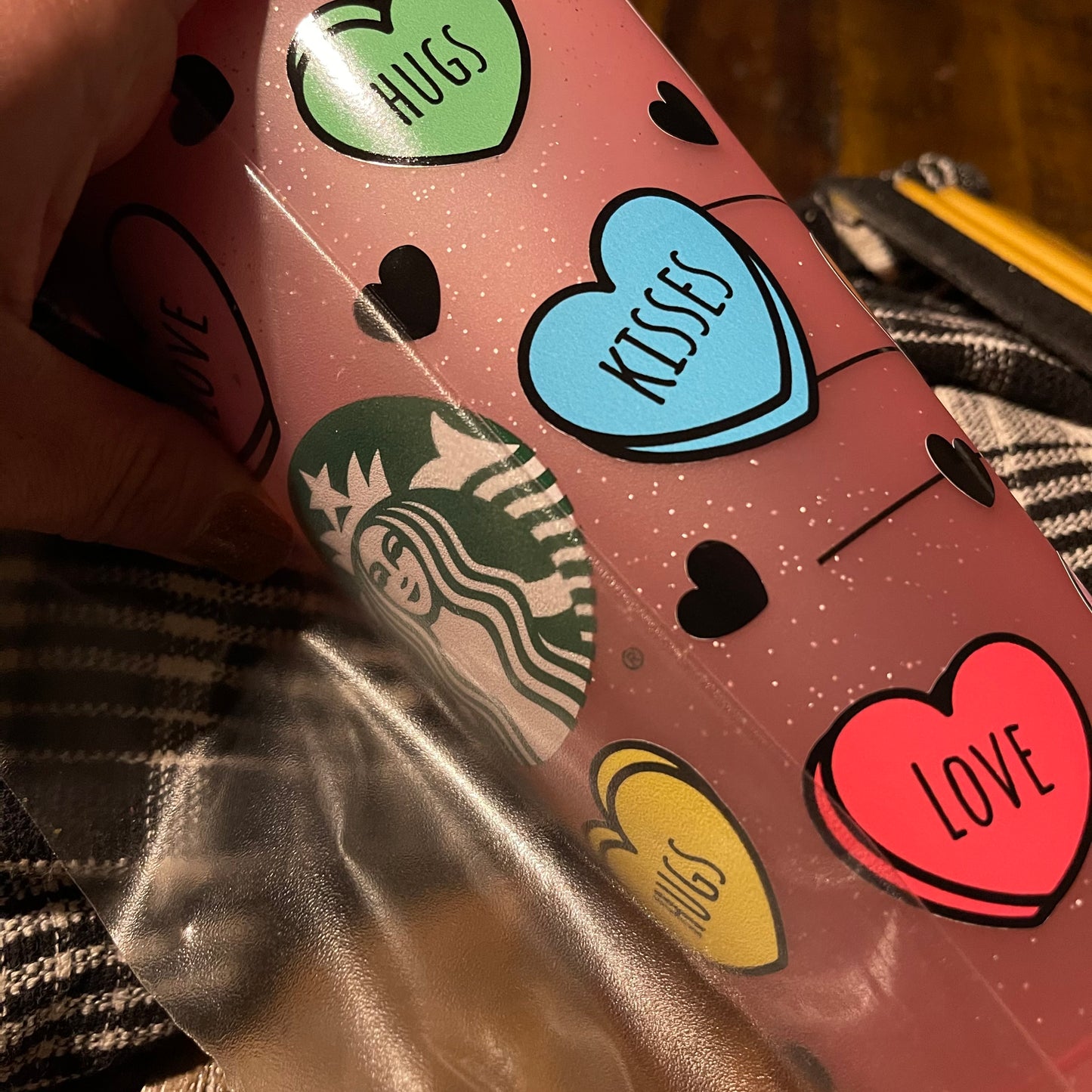 Convo Heart Cold Cup Wrap
