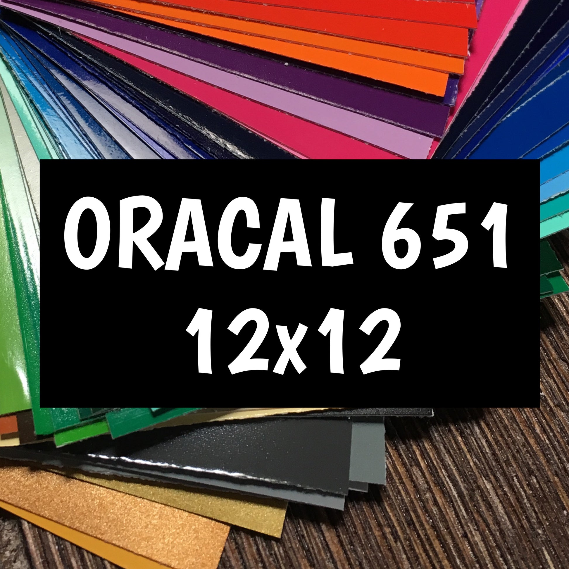ORACAL Vinyl 651 12x12 Single Sheet Cricut and Silhouette – Cutz